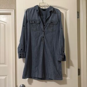 J. Crew Blue Denim Dress